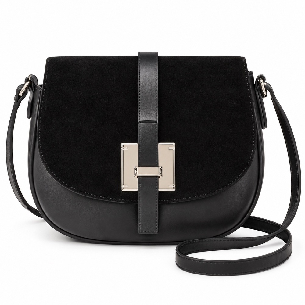 Vera Pelle Crossbody Saddle Bag